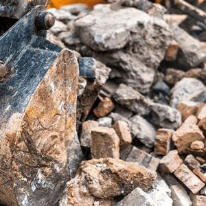 Bau- und Abbruchabfall ohne Mineralik