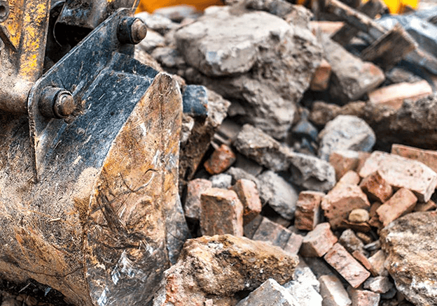 Bau- und Abbruchabfall ohne Mineralik